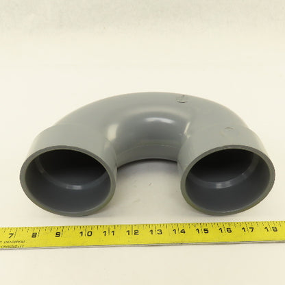 Spears LabWaste 3" CPVC Slip Return Bend Hub x Hub Elbow