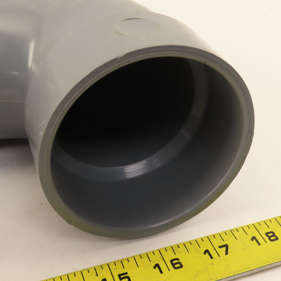 Spears LabWaste 3" CPVC Slip Return Bend Hub x Hub Elbow