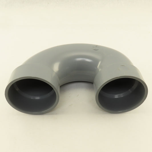 Spears LabWaste 3" CPVC Slip Return Bend Hub x Hub Elbow