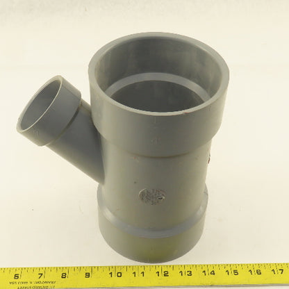 Spears P601-450C LabWaste 4" x 4" x 2" CPVC Reducer Y Wye Fitting
