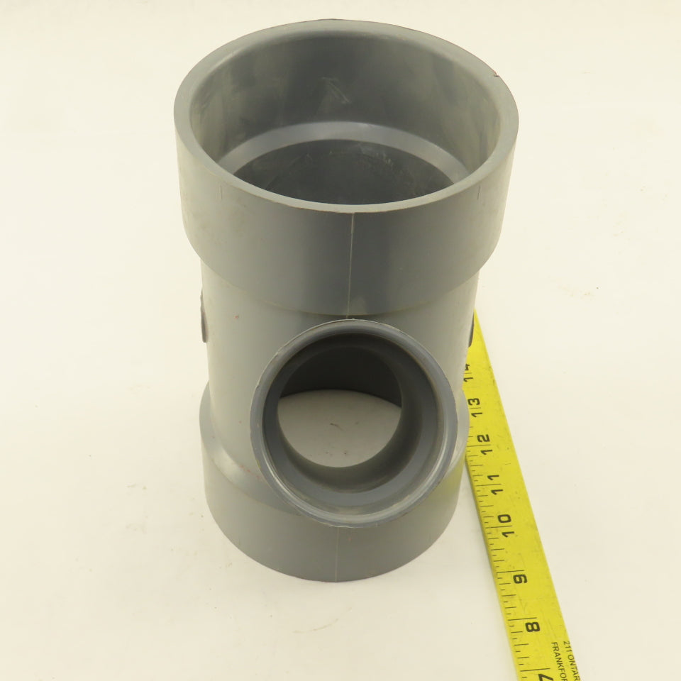 Spears P601-450C LabWaste 4" x 4" x 2" CPVC Reducer Y Wye Fitting