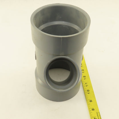 Spears P601-450C LabWaste 4" x 4" x 2" CPVC Reducer Y Wye Fitting