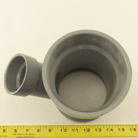 Spears P601-450C LabWaste 4" x 4" x 2" CPVC Reducer Y Wye Fitting