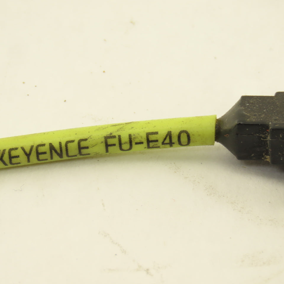 Keyence FU-E40 Transmissive Fiber Optic Sensor 40mm Area