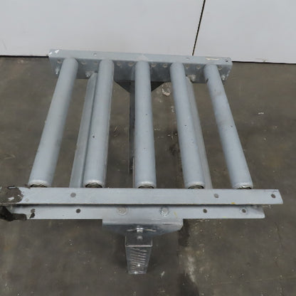21"x24" Gravity Roller Conveyor 18"BF 1.90" Diameter Galvanized 4-1/4" Centers
