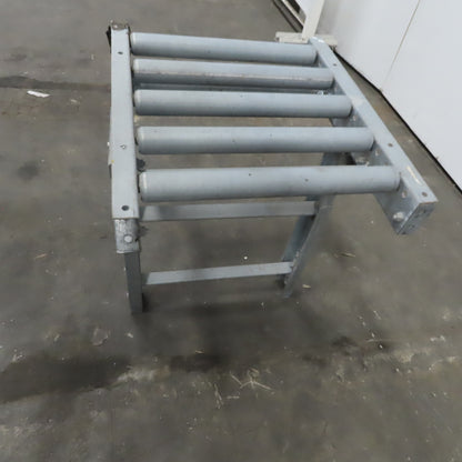 21"x24" Gravity Roller Conveyor 18"BF 1.90" Diameter Galvanized 4-1/4" Centers