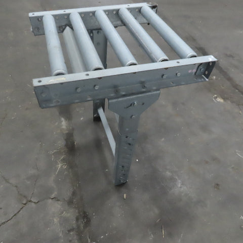 21"x24" Gravity Roller Conveyor 18"BF 1.90" Diameter Galvanized 4-1/4" Centers