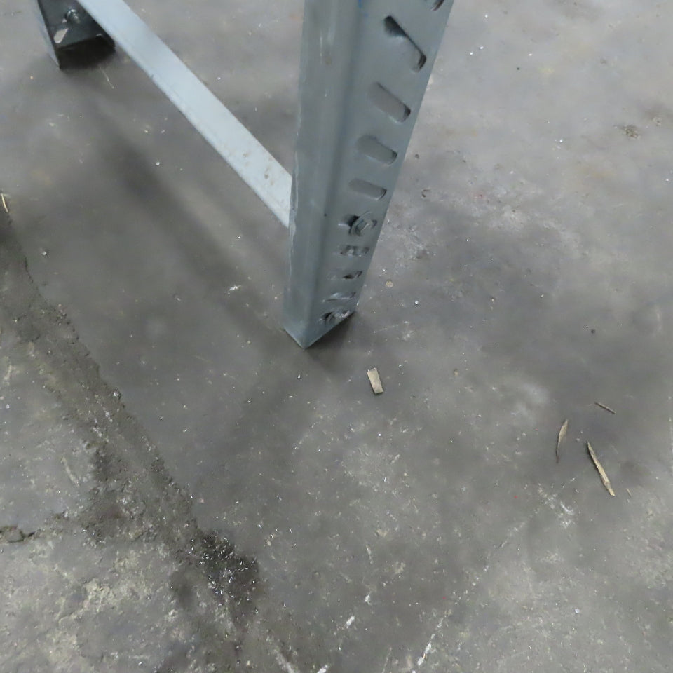 21"x24" Gravity Roller Conveyor 18"BF 1.90" Diameter Galvanized 4-1/4" Centers