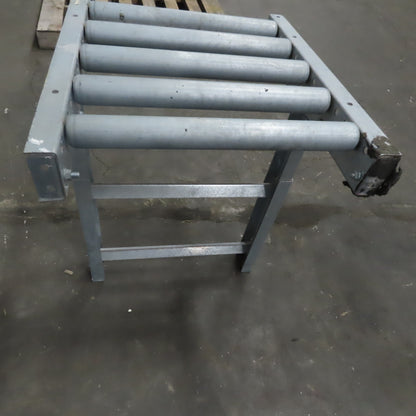 21"x24" Gravity Roller Conveyor 18"BF 1.90" Diameter Galvanized 4-1/4" Centers