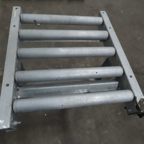 21"x24" Gravity Roller Conveyor 18"BF 1.90" Diameter Galvanized 4-1/4" Centers