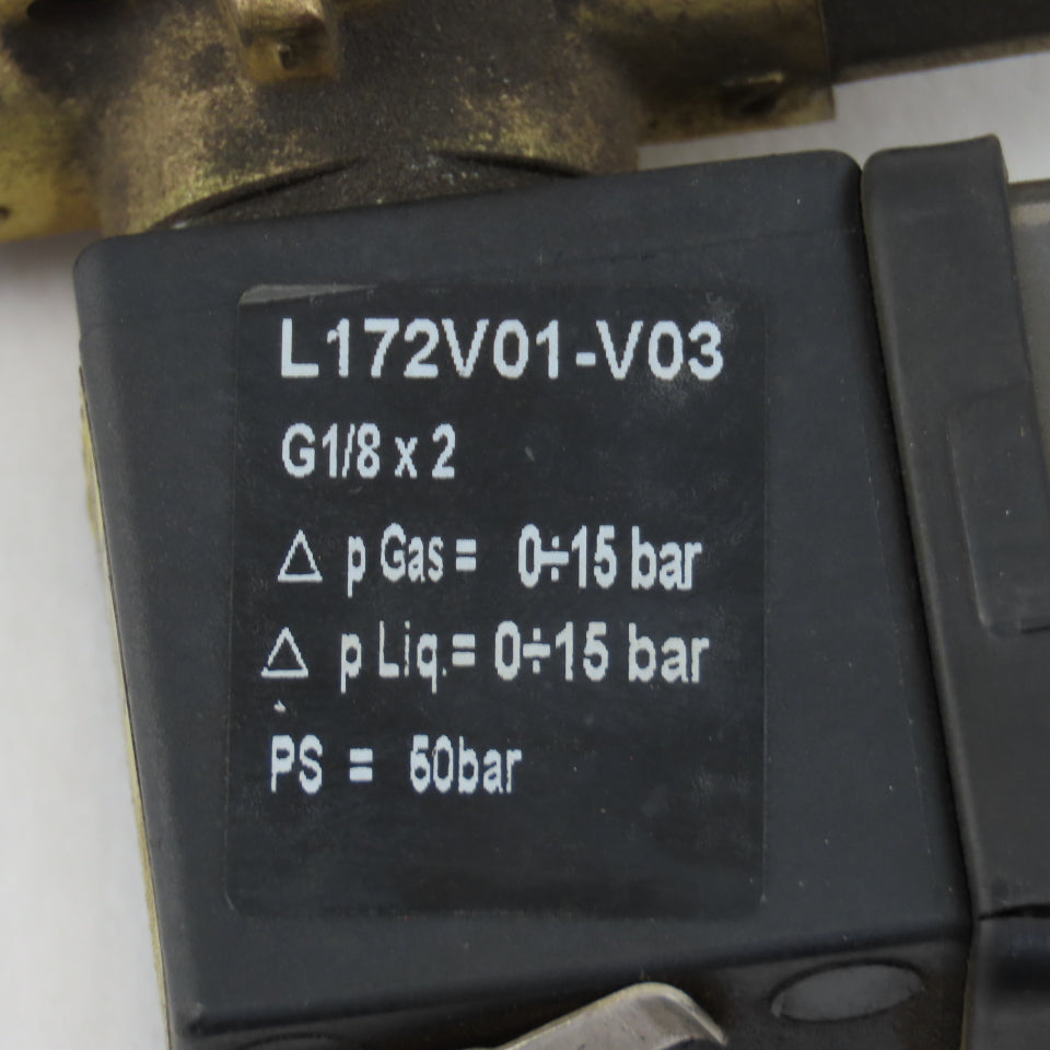 Siari L172V01-V03 ZB10A 24V Solenoid Operated Drain G1/8 Port