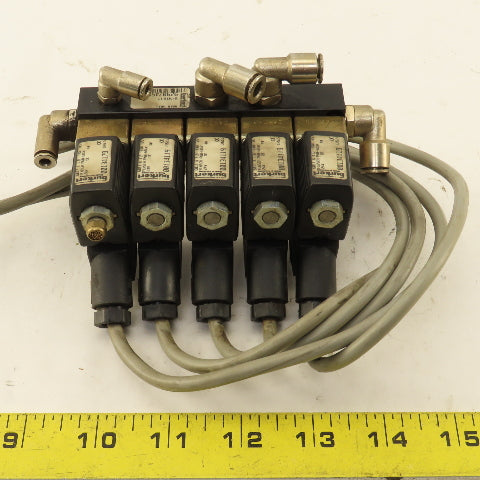 Berkert 00134119 24VDC Solenoid Operated Valve Manifold 92907455