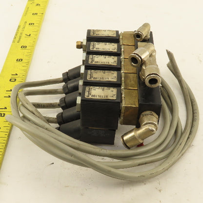 Berkert 00134119 24VDC Solenoid Operated Valve Manifold 92907455