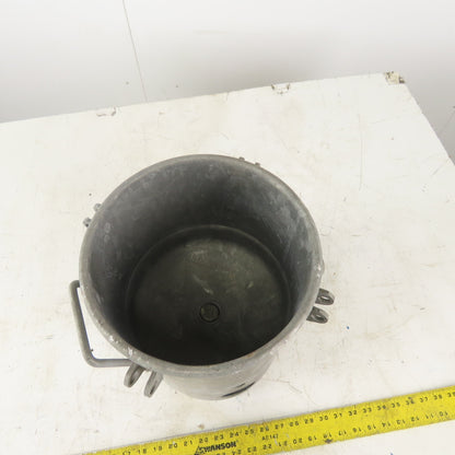 2.5 Gallon Pressure Pot Tank Only Galvanized Steel Replacement Part
