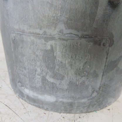 2.5 Gallon Pressure Pot Tank Only Galvanized Steel Replacement Part