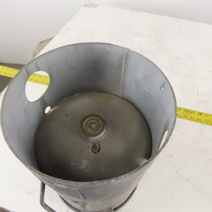 2.5 Gallon Pressure Pot Tank Only Galvanized Steel Replacement Part