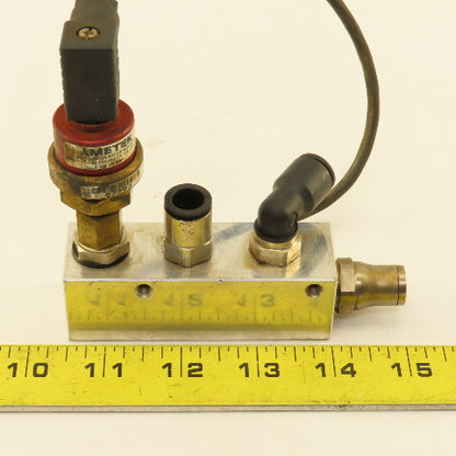 Ametek DCTGB035BDC12X276 Pressure Switch Manifold 11-30VDC 0-35 Bar