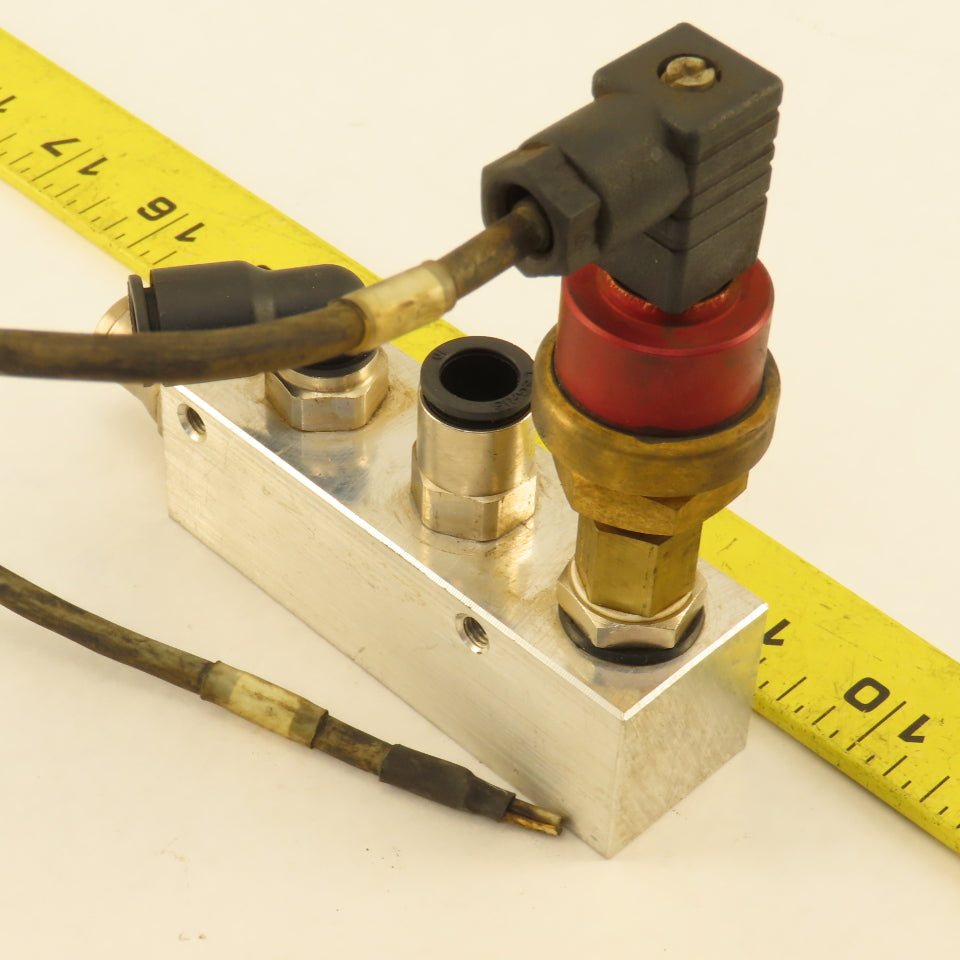 Ametek DCTGB035BDC12X276 Pressure Switch Manifold 11-30VDC 0-35 Bar