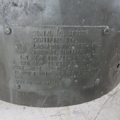 Binks 18 Gallon Pressure Pot Tank Only Galvanized Steel Replacement Part