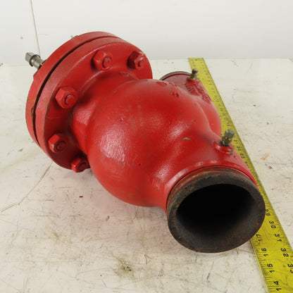 ITT Bell Gossett 3DS-4G 132153 4" Grooved End Triple Duty Cast Iron Valve 300PSI