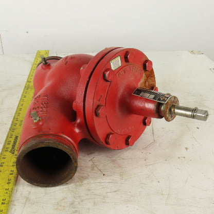 ITT Bell Gossett 3DS-4G 132153 4" Grooved End Triple Duty Cast Iron Valve 300PSI