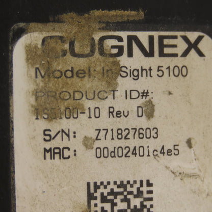 Cognex IS5100-10 In-Sight 5100 Industrial Vision Camera