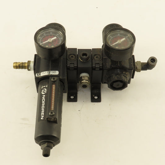 Norgren B72G-2AK-AE-1-RMG 1/4" Filter 2 Stage Air Pressure Regulator 0-150PSI