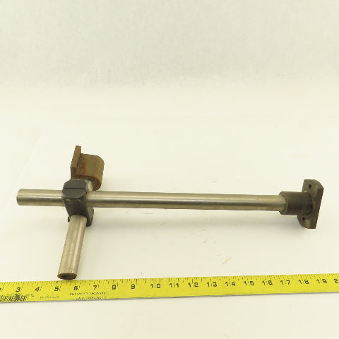 16" Tall Instrument Mounting Column 8" Reach 1" Bar
