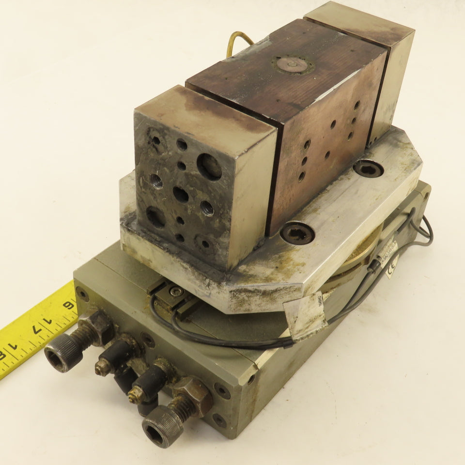 Destaco RPW-500M-2 RR-56M-180 Pneumatic Rotary Actuator W/ Parallel Gripper