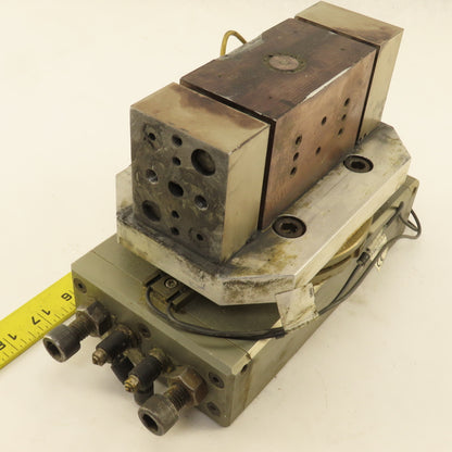 Destaco RPW-500M-2 RR-56M-180 Pneumatic Rotary Actuator W/ Parallel Gripper