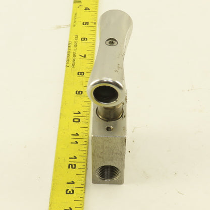 KMT 10078863 High Pressure 2 Way Valve Stainless Steel 60,000 PSI 3/8"