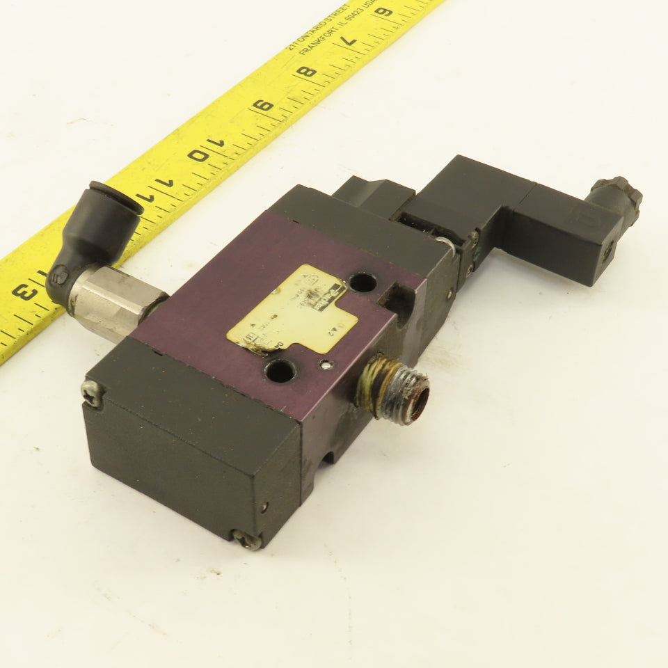 Parker B5G1BB549C 3/2 Position Pneumatic Solenoid Valve 24VDC