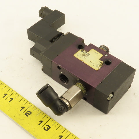 Parker B5G1BB549C 3/2 Position Pneumatic Solenoid Valve 24VDC