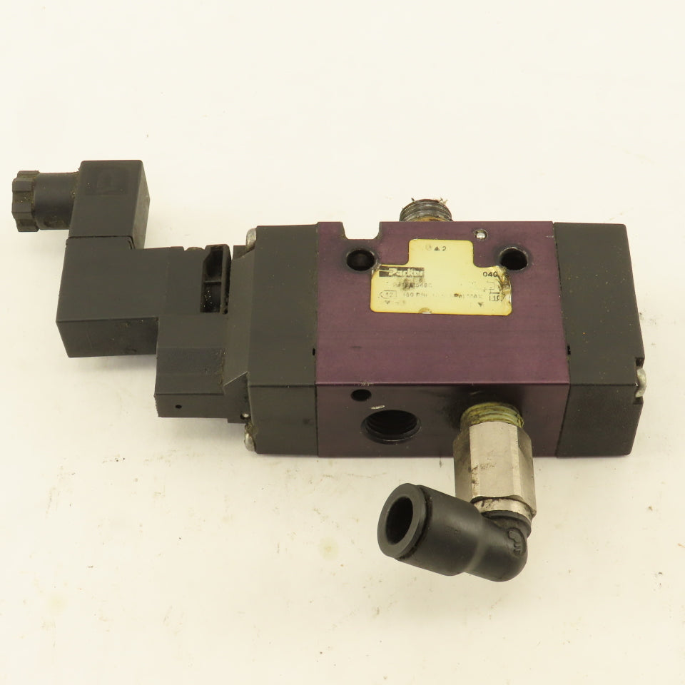 Parker B5G1BB549C 3/2 Position Pneumatic Solenoid Valve 24VDC