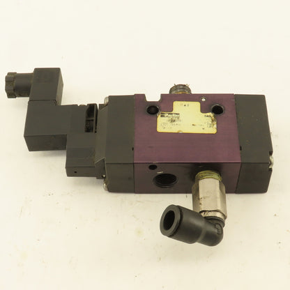 Parker B5G1BB549C 3/2 Position Pneumatic Solenoid Valve 24VDC
