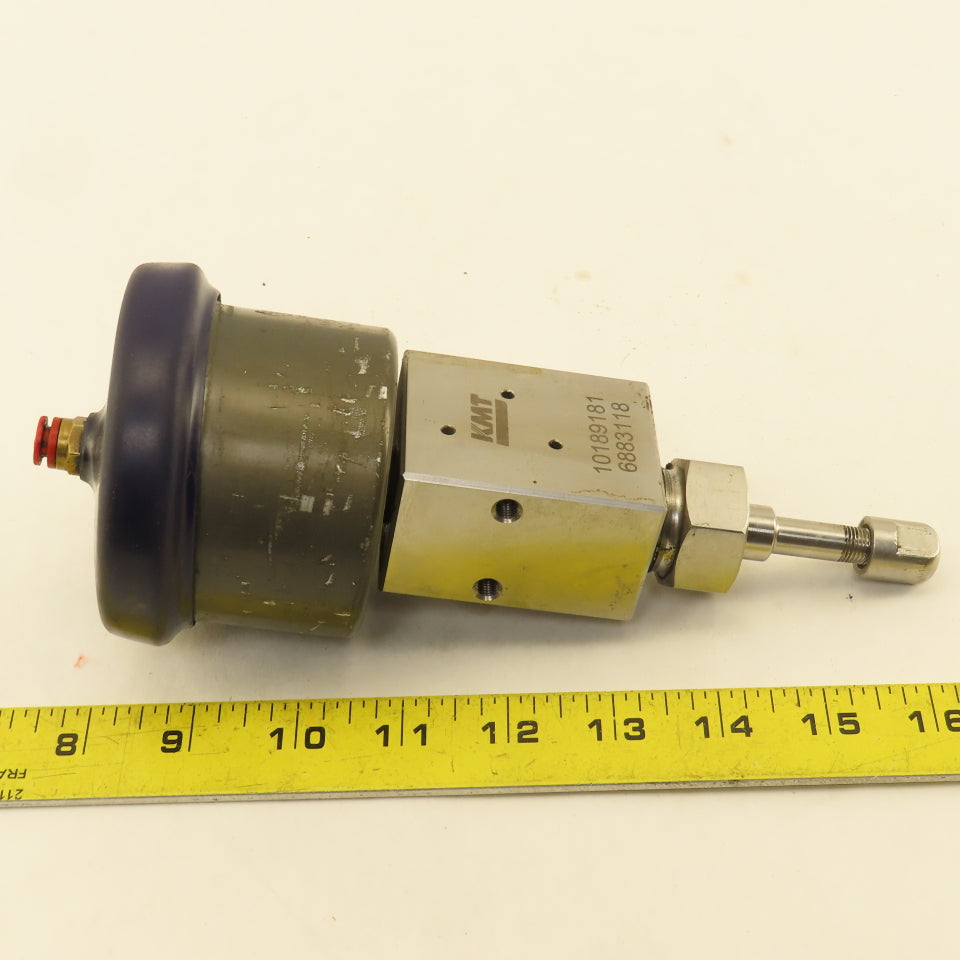 KMT 10189181 High Pressure Waterjet Valve W/ Pneumatic Actuator