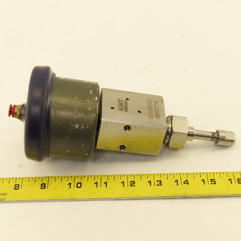 KMT 10189181 High Pressure Waterjet Valve W/ Pneumatic Actuator