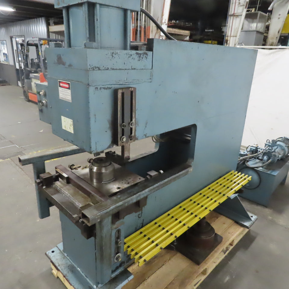 Montgomery C Frame 70 Ton Gap Bed Hydraulic Punch Press Iron Worker 10Hp 230/460