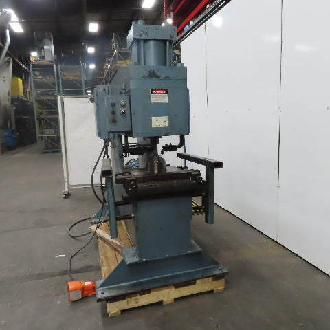 Montgomery C Frame 70 Ton Gap Bed Hydraulic Punch Press Iron Worker 10Hp 230/460
