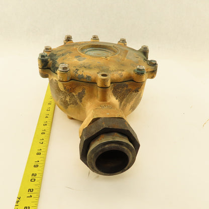 Carlon 150-2-R 1-1/2" NPT Water Meter Body Only Bronze