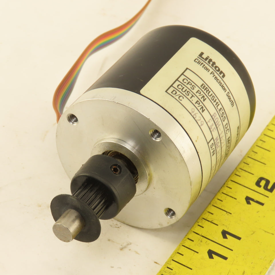 Litton B0H-1621-3A-C Brushless DC Motor 3A 1/4" Shaft
