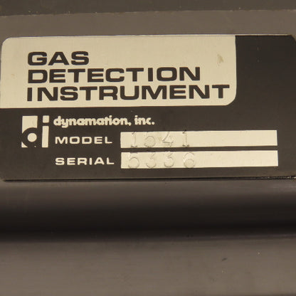 Dynamation Inc. 1541 Gas Detection Instrument 120V