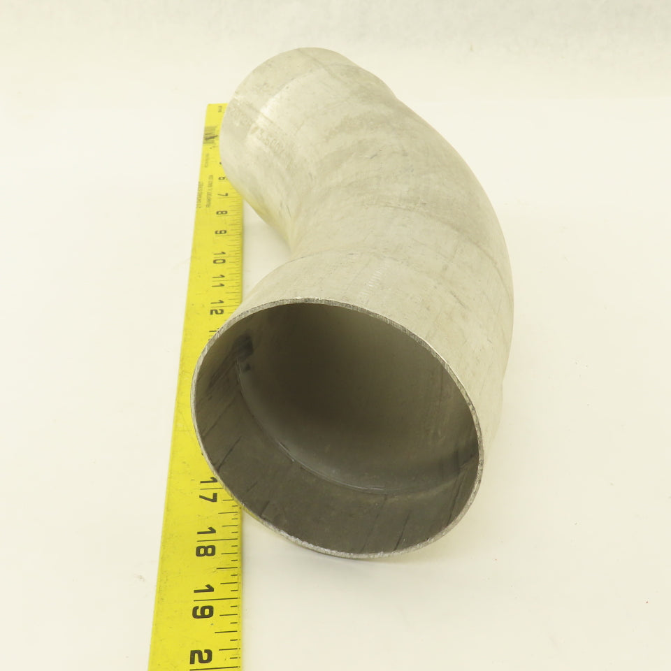 3-1/2" Aluminum Slip Fit After Cooler Vacuum Duct Elbow 45°