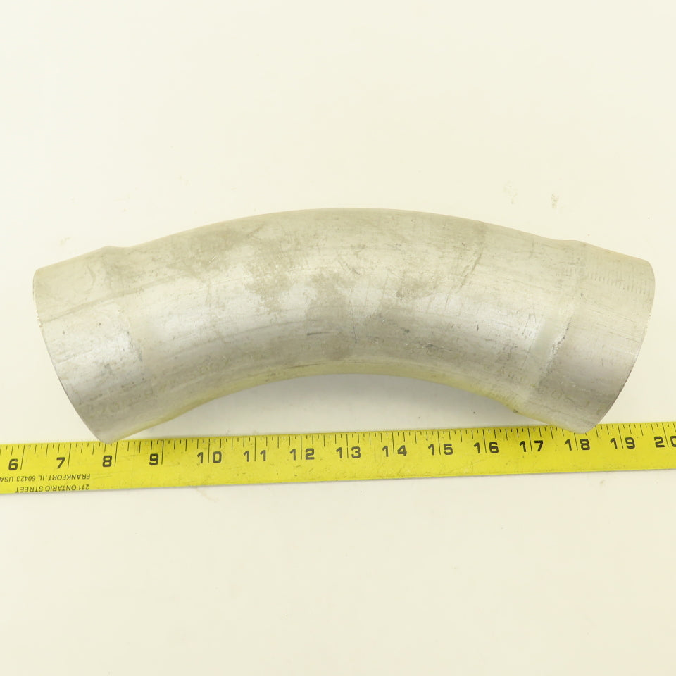3-1/2" Aluminum Slip Fit After Cooler Vacuum Duct Elbow 45°