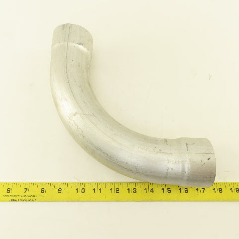 2-1/2" Aluminum Slip Fit After Cooler Vacuum Duct Elbow 90°