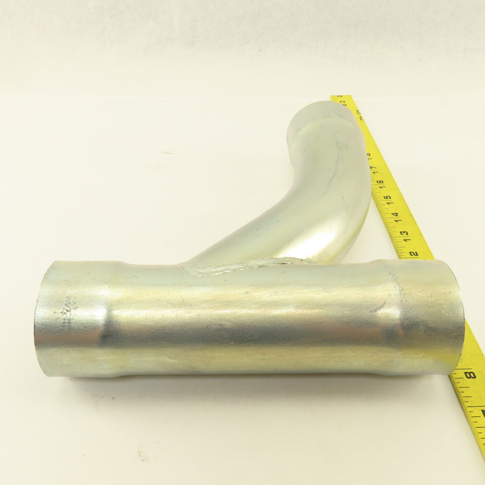 2-1/2" Slip 90° Tee-Wye Galvanized Steel