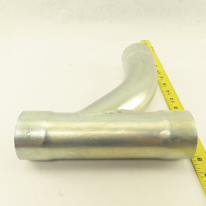 2-1/2" Slip 90° Tee-Wye Galvanized Steel