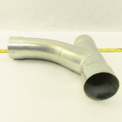 2-1/2" Slip 90° Tee-Wye Galvanized Steel