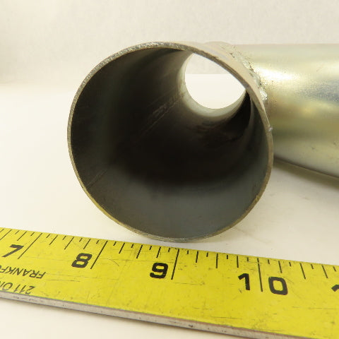 2-1/2" Slip 90° Tee-Wye Galvanized Steel