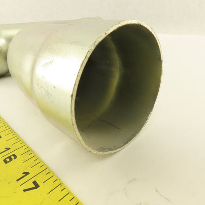 2-1/2" Slip 90° Tee-Wye Galvanized Steel